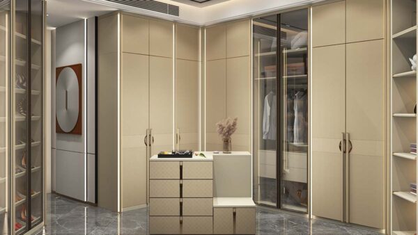 Luxury Walk in Closet with Island