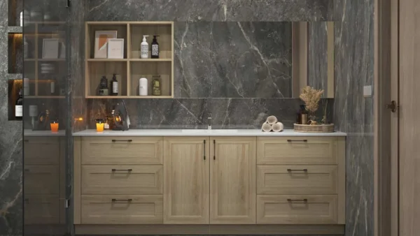 Floor Standing Vanity Units with Basin Shaker Style