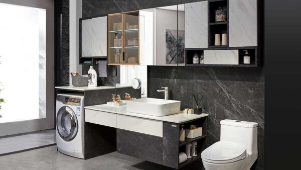 Bathroom and Laundry Cabinet in Laminate Finish